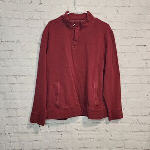 Men's Tommy Bahama zip up sweater, size Large